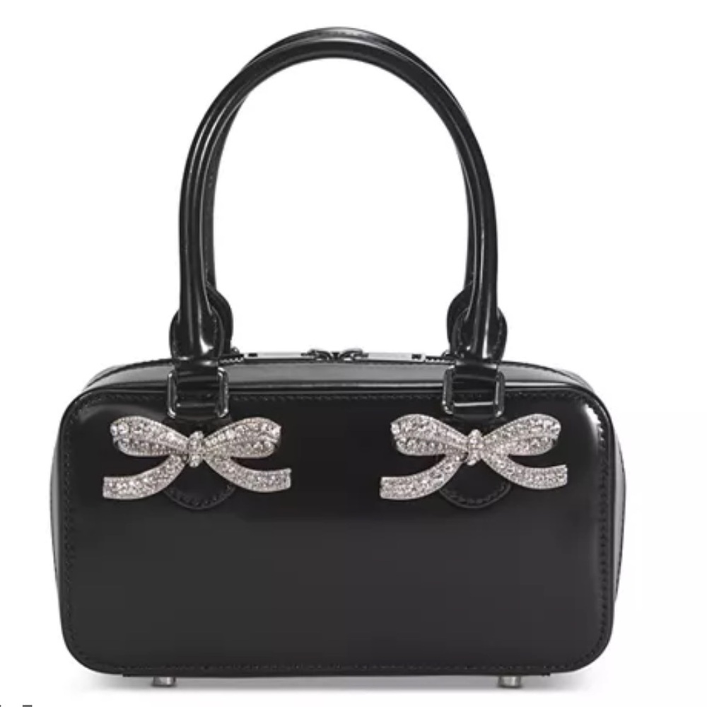 Self-Portrait
Black Leather Mini Tote Bag